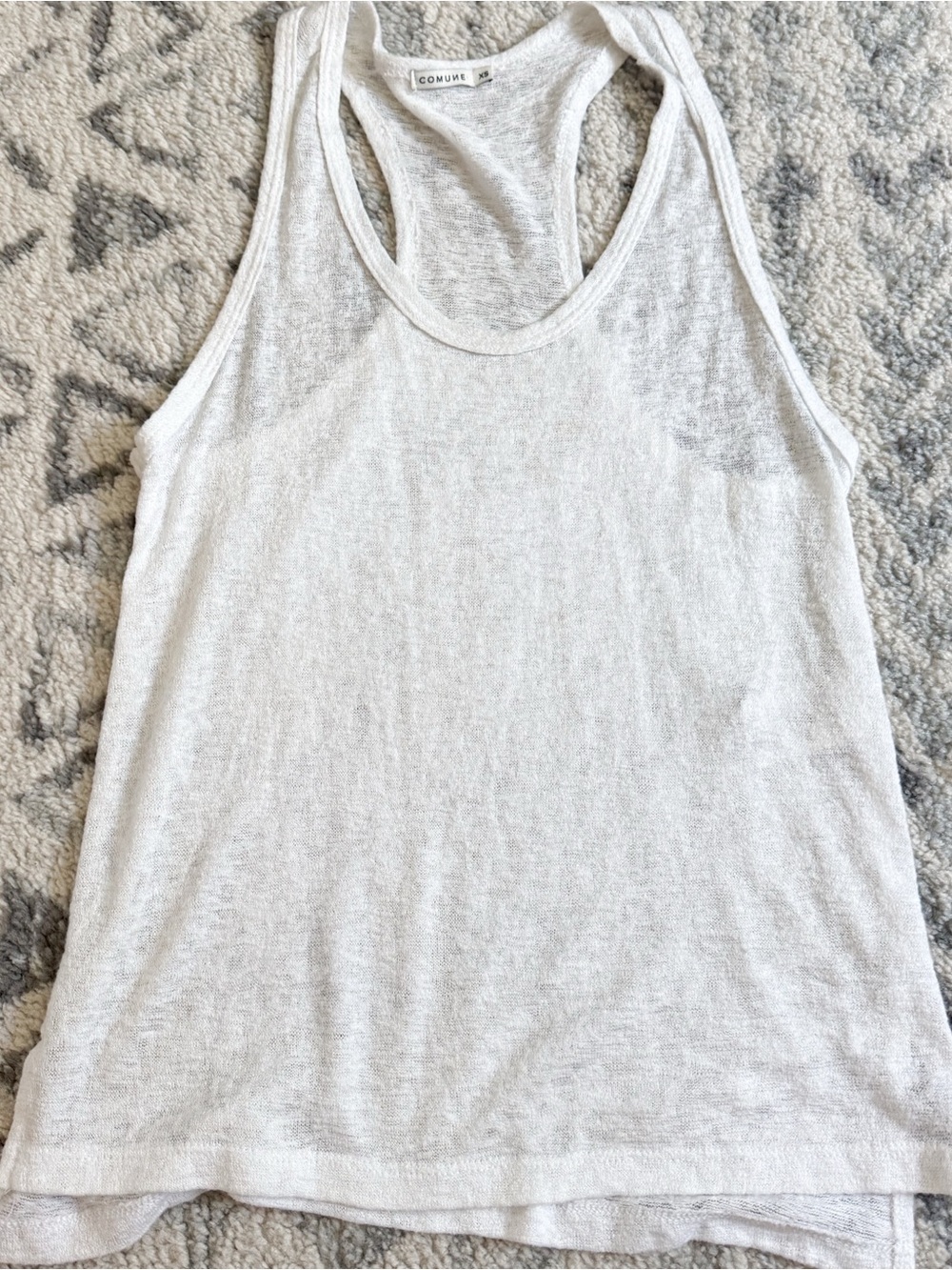 Comune White Tank